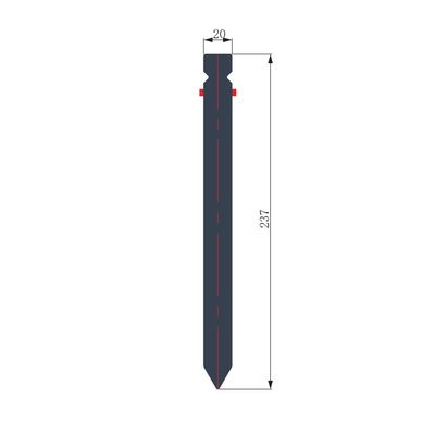 WAL237.90.R1 Tipo Wila Punch de travagem personalizado a 90 graus